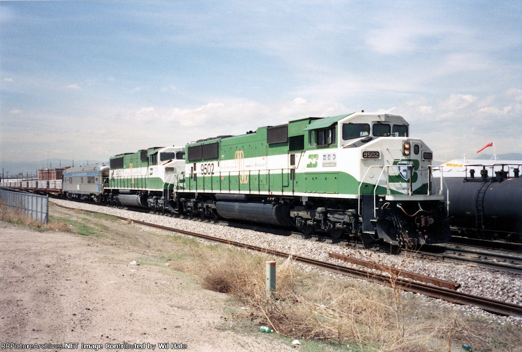 BN SD60MAC 9502